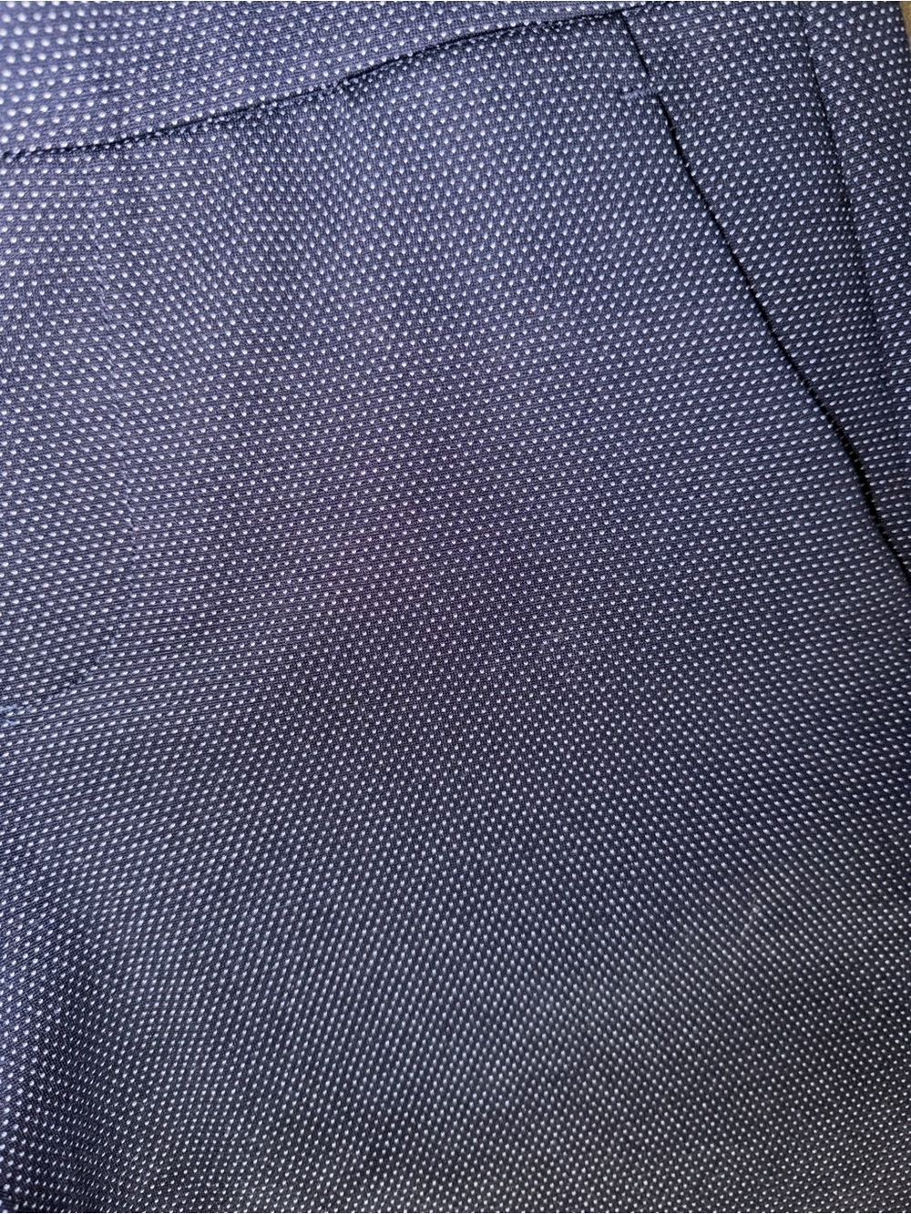 Liverpool Navy Slim Ankle Pants Size 2 Polka Dot Career Office Trousers NWOT - Picture 9 of 13